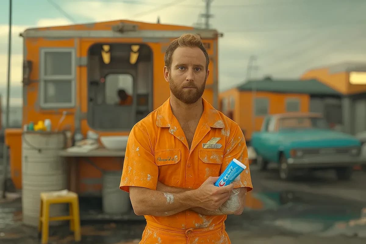 עובד שטח אותנטי מול קרוון תעשייתי הממחישה ויזואלית מיתוג רגשי אפקטיבי דרך סיפורים אנושיים וניצחונות יומיומיים